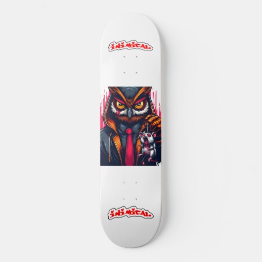 Skateboard Carte à roulette X Inimical Apex Predator Series (Recto)
