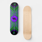 Skateboard Carte à roulettes (Recto)