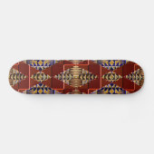 Skateboard Carte à roulettes 16 Native American moderne (Horz)