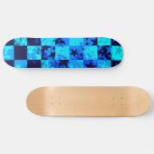 Skateboard Carte à roulettes Blue Star Checker (Horz)