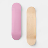 Skateboard Carte à roulettes Solid Pastel Pink (Recto)