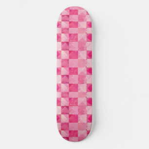 Skateboard Carte à roulettes unique Retro Y2K Checker Design