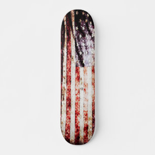 Skateboard Carte American Hardcore Grunge Flag Element Pro