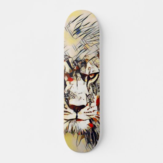 Skateboard Carte Banger Lion Zero Custom Pro Urban Element (Devant)