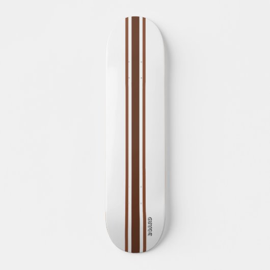 Skateboard carte Brown (Devant)