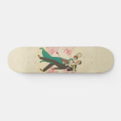 Skateboard Carte Carton Postale (Horz)