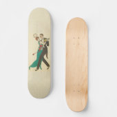 Skateboard Carte Carton Postale (Recto)