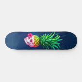 Skateboard Carte crâne à ananas (Horz)