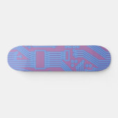 Skateboard Carte de circuit bleu (Horz)