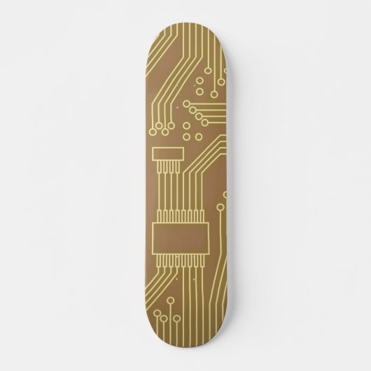 Skateboard Carte de circuit Gold (Devant)