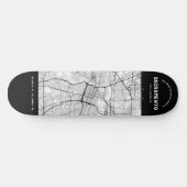 Skateboard Carte de la ville de Sacramento (Horz)
