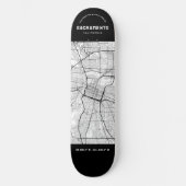 Skateboard Carte de la ville de Sacramento (Recto)