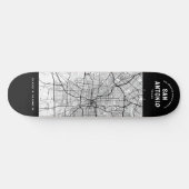 Skateboard Carte de la ville de San Antonio Skate (Horz)