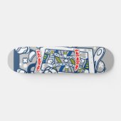 Skateboard Carte de lecture inimique (Horz)