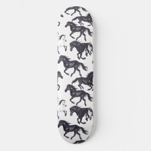 Skateboard Carte de ski unique Cool Horse Lover Design Skateb
