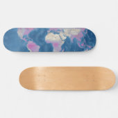Skateboard Carte du monde (Horz)