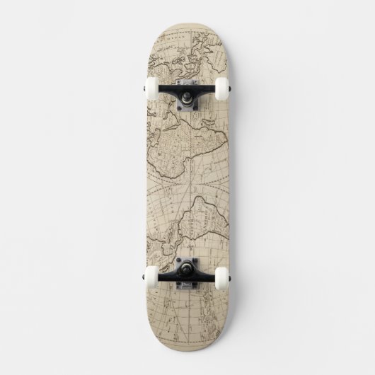 Skateboard Carte du monde 2 (Recto)