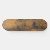 Skateboard Carte du monde de Mars Red Planet par satellite (Horz)