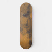 Skateboard Carte du monde de Mars Red Planet par satellite (Recto)