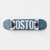 Skateboard Carte graphique de Boston (Horz)