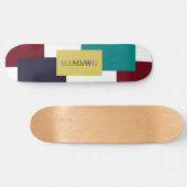 Skateboard Carte graphique HAMbWG - 4 couleurs Érable dur (Horz)