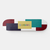 Skateboard Carte graphique HAMbWG - 4 couleurs Érable dur (Horz)