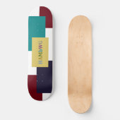 Skateboard Carte graphique HAMbWG - 4 couleurs Érable dur (Recto)