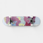 SKATEBOARD CARTE : INDIENS D'AMERIQUE (Horz)