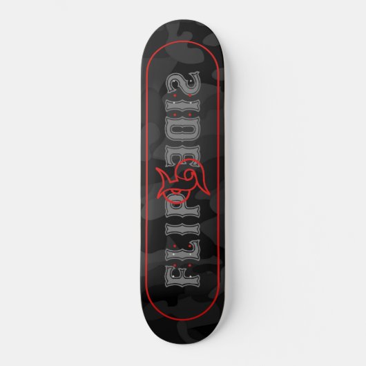 Skateboard Carte latérale (Recto)