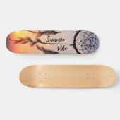 Skateboard Carte orange (Horz)