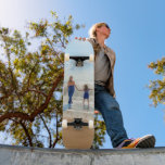 Skateboard Carte photo personnalisée avec votre conception de<br><div class="desc">Skateboards Photo Personnalisés - Unique votre propre design - Personnalisé famille / amis ou Skateboard Cadeau - Ajouter votre photo / ou texte - Redimensionner et déplacer des éléments avec l'outil de personnalisation! Bonne chance - Soyez heureux :)</div>