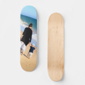 Skateboard Carte photo personnalisée avec votre conception de (Recto)
