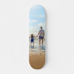 Skateboard Carte photo personnalisée Patinage Vos photos préf