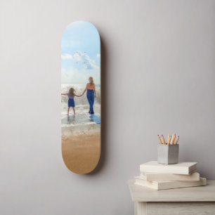 Skateboard Carte photo personnalisée Votre conception