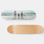 Skateboard Carte photo personnalisée Votre propre conception  (Horz)