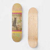 Skateboard Carte postale française (Recto)