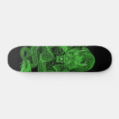 Skateboard Carte Pro personnalisée Élément Emerald Dragon (Horz)