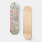 Skateboard Carte vintage de Brooklyn (1868) (Recto)