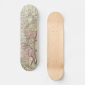 Skateboard Carte vintage de Milwaukee (1880) (Recto)