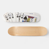 Skateboard Cartes de jeu (Horz)
