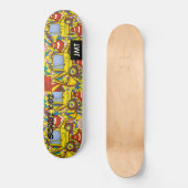 SKATEBOARD CARTES DE PATINAGE SCRIBZ KIDZ / JMT (Recto)