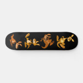 Skateboard Cartographie de Cute Bbony Kangaroos (Horz)