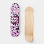 Skateboard Carton à roulettes (Recto)