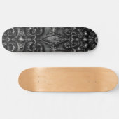 Skateboard Carton de Ski Mandala Charcoal (Horz)