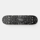 Skateboard Carton de Ski Mandala Charcoal (Horz)