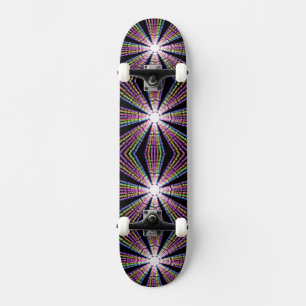 Skateboard Carton de zoom de la foudre