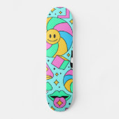 Skateboard Carton d'illustration mignonne (Recto)
