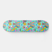 Skateboard Carton d'illustration mignonne (Horz)