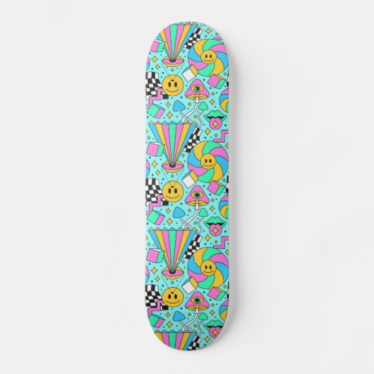 Skateboard Carton d'illustration mignonne (Recto)