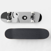 Skateboard Cartoon Hamster Scarfed Joy (Horz)
